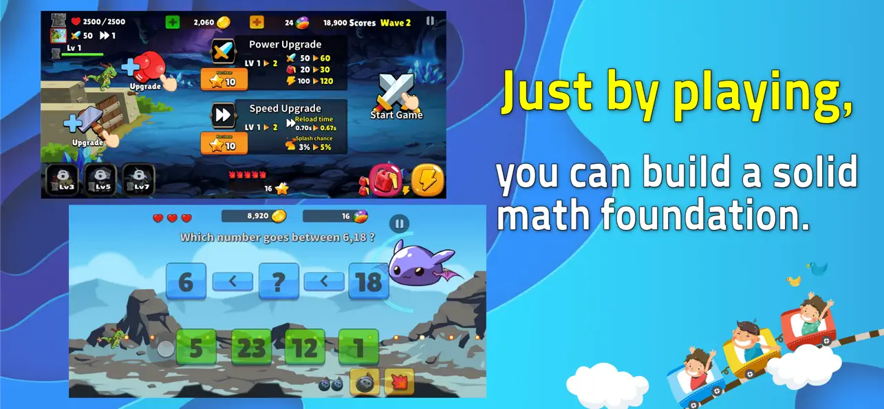 Screenshot #2 pour Dragon Math: Play Game & Learn