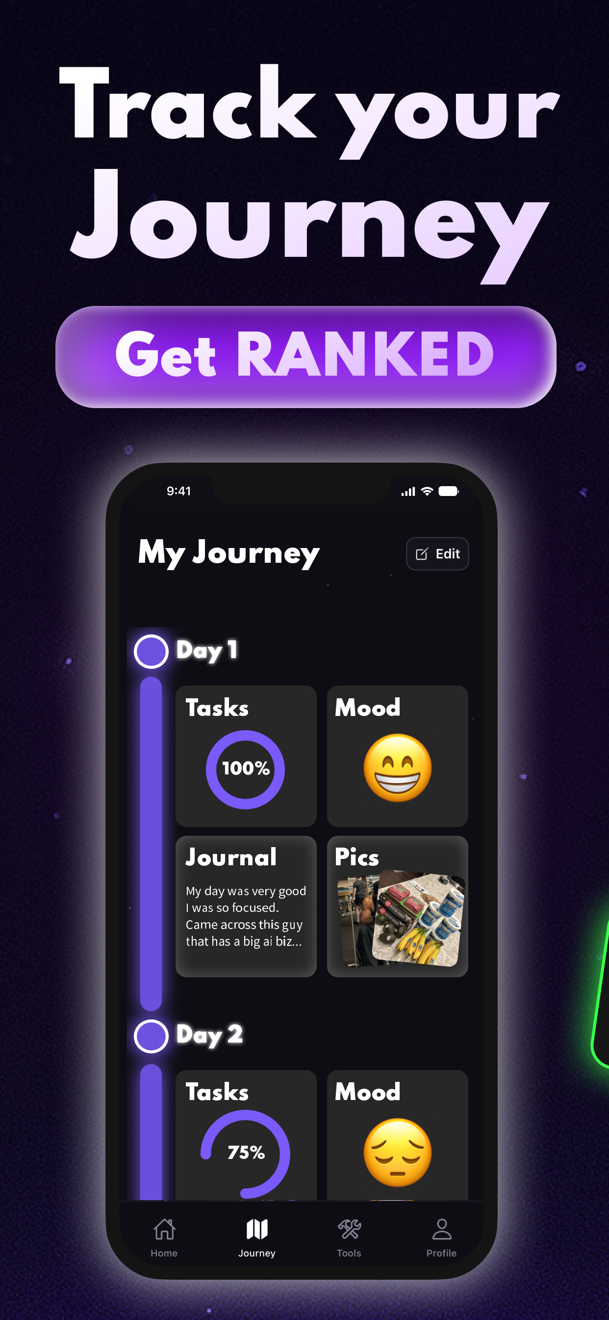 Outwork - Life Reset Tracker
