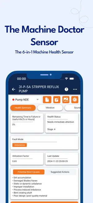 Nanoprecise Mobile App screenshot 1