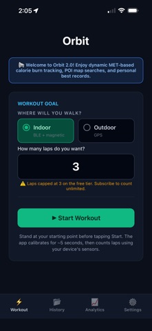 Orbit — Auto Lap Tracker Screenshot 4 of 10