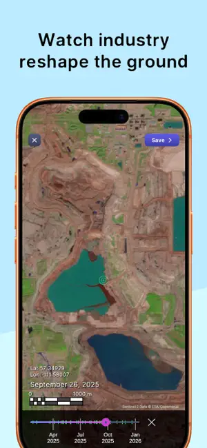 Timelapse Map:Purple Satellite screenshot 2