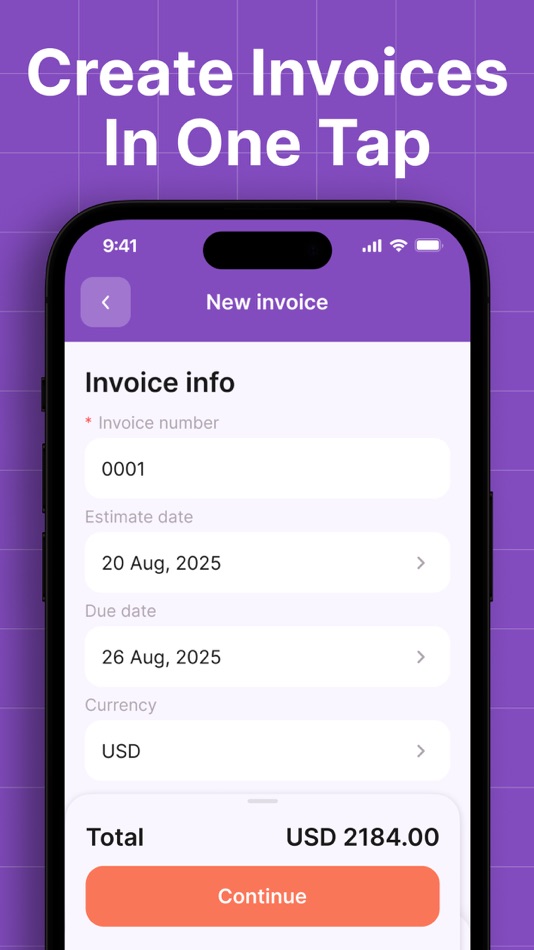 #4. Invoice Maker・Estimate Creator (iOS) Podle: Benoit Daucourt