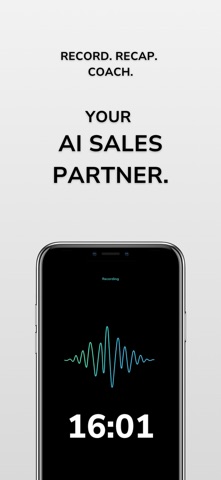 Agogee: AI Sales Notes iPhone screenshot