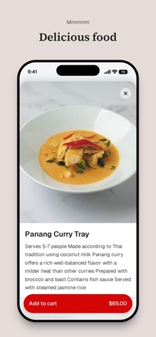 Thai Curry To Go iPhone screenshot