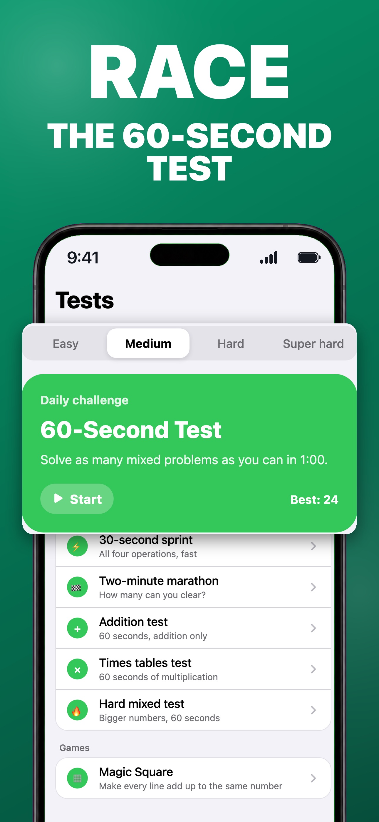 Screenshot 3 of (Open Source) Mental Math