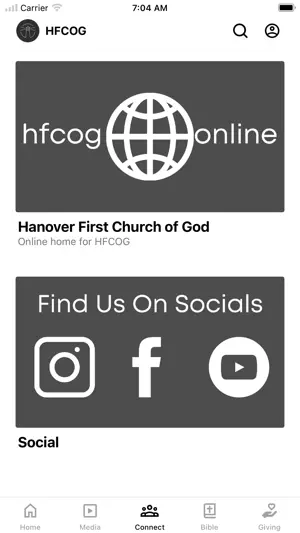 Hanover First Church of God screenshot 3