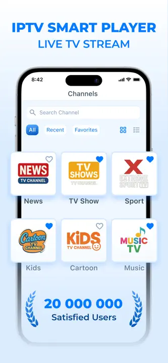 IPTV Smart Player: Screenshot 2 von 4