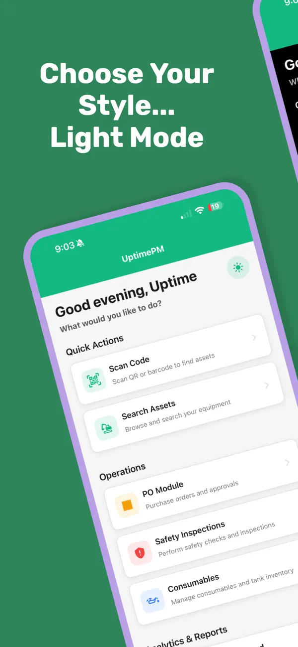 Screenshot #1 pour UptimePM