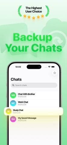 WA Chat Viewer Screenshot 1 of 5