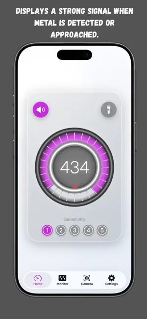 Metal Detector for iPhone screenshot 2