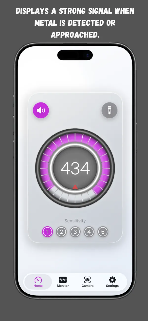 Screenshot #2 pour Metal Detector for iPhone