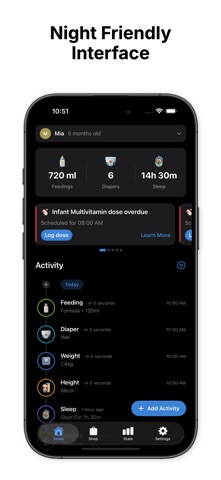 BabyZone: Baby Log Tracker screenshot
