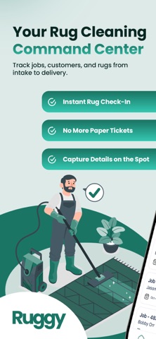 Ruggy: Rug Cleaning Software screenshot