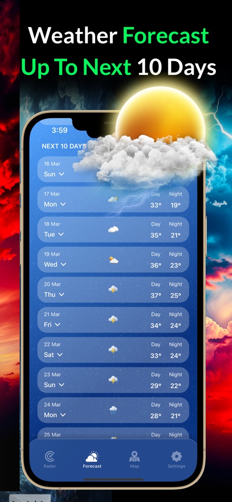 Weather Radar: Weather Channel - Weather App | MWM