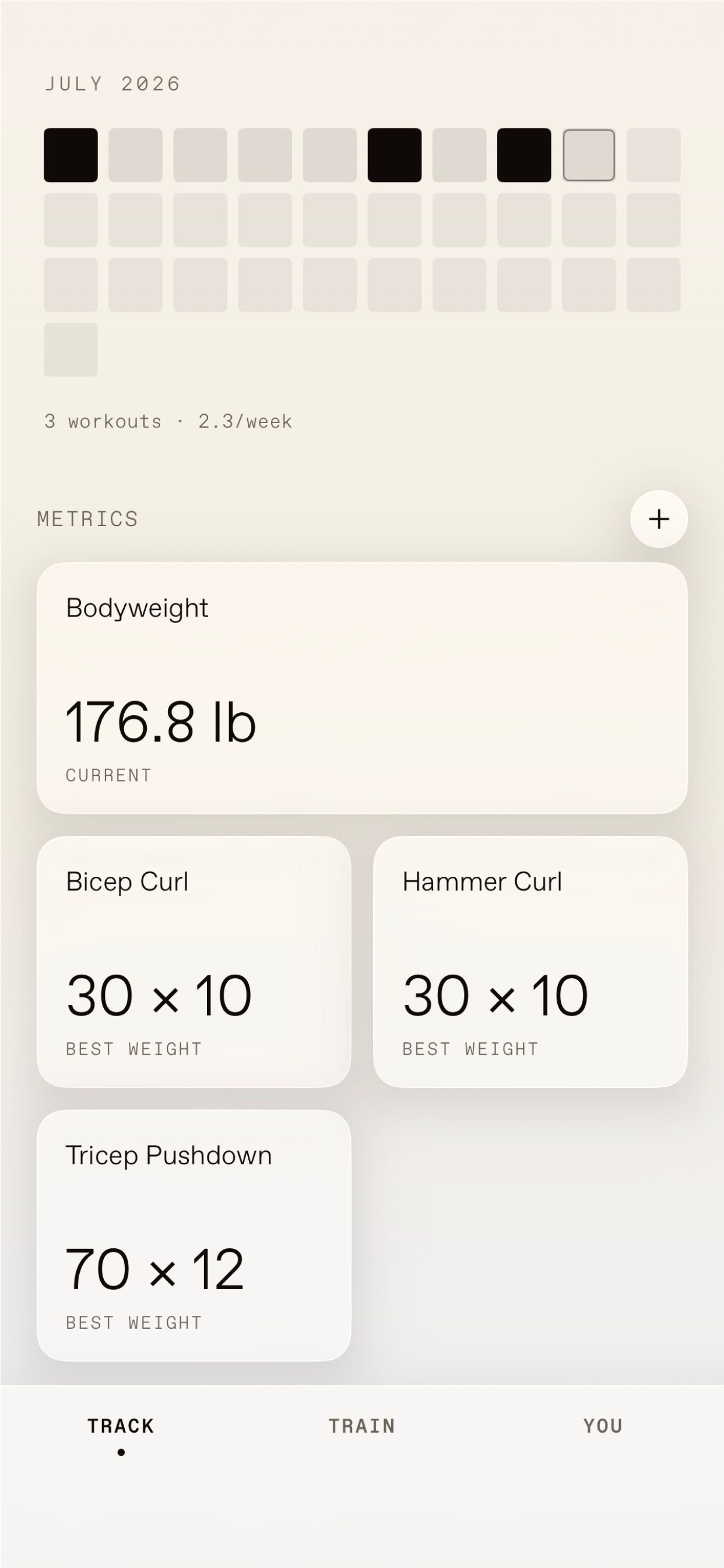 Marble: Training Journal screenshot 5