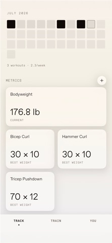 Marble: Training Journal Screenshot 5 of 6