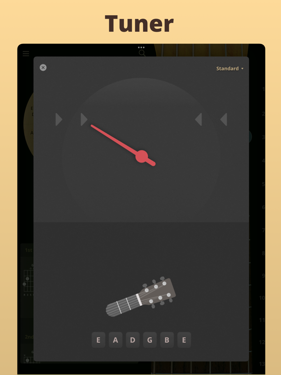 ChordBank: Learn Guitar Chords iPad screenshot 4 - Music app