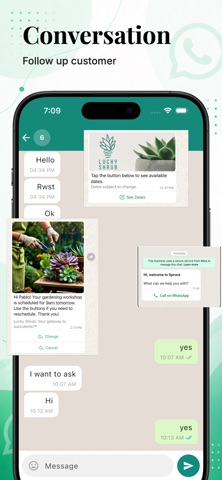 VeriBlast: WA Business CRM iPhone screenshot