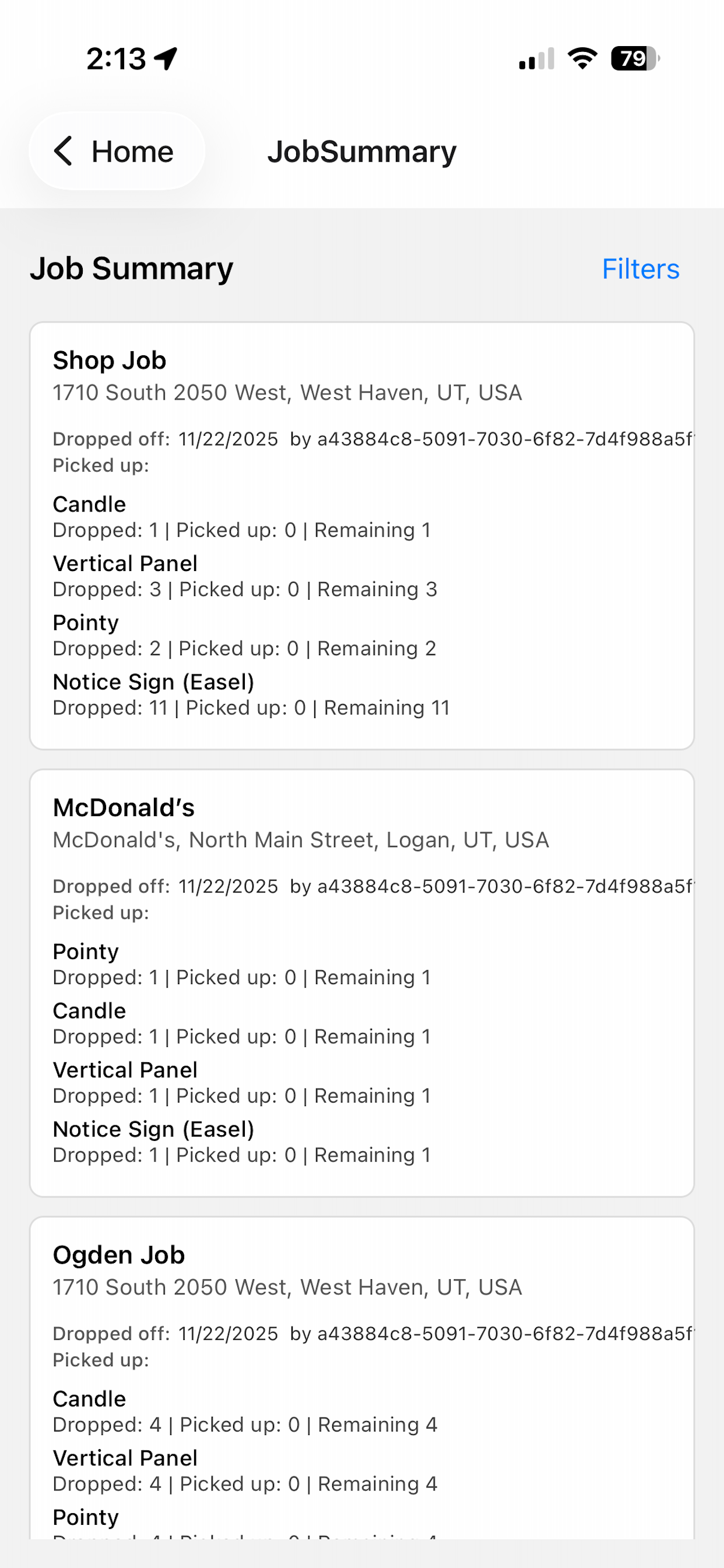 Cone Tracking Application screenshot 2