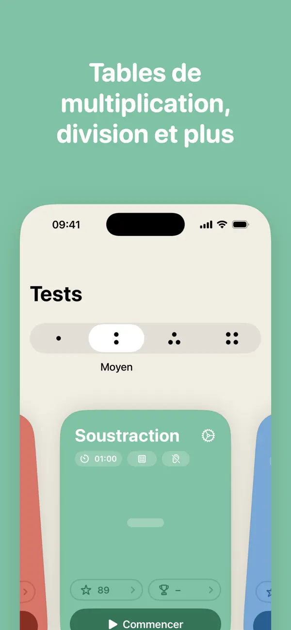Screenshot #2 pour Calcul Mental, Maths: Numbio