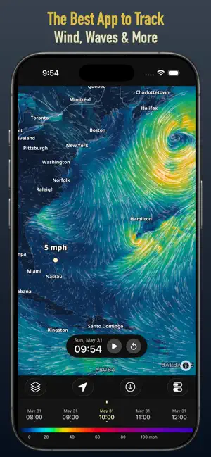 WindTrac iPhone screenshot 1