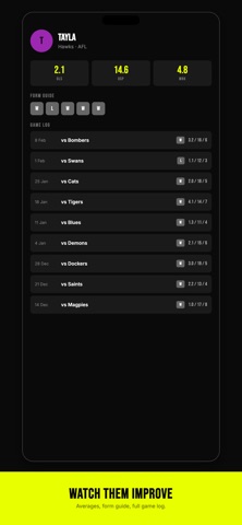Statline screenshot