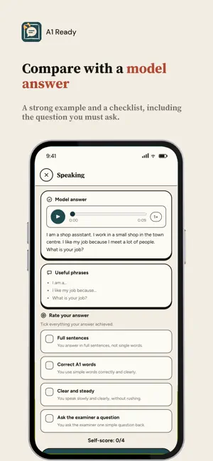 A1 Ready: A1 English Test screenshot 2