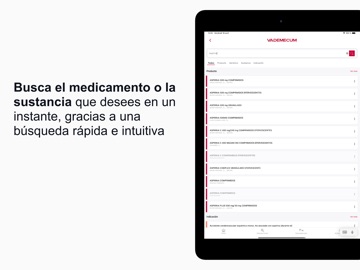 Vademecum Internacional iPad screenshot 2