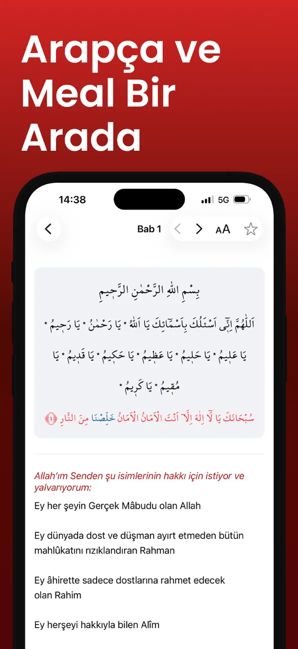 Screenshot #2 pour Cevşen-i Kebir Duası