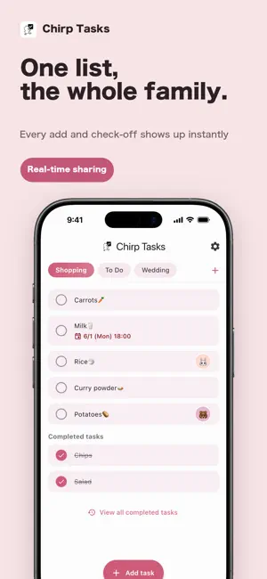 Chirp Tasks screenshot 3