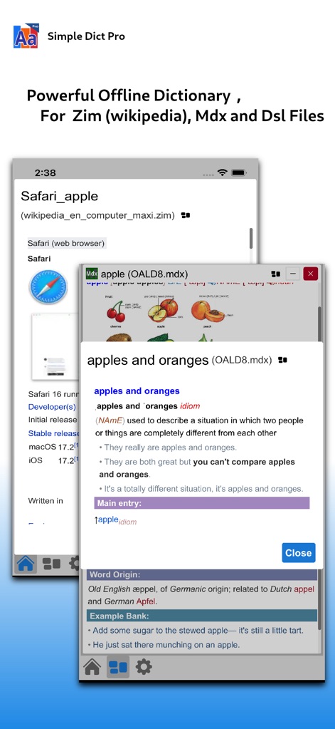 Simple Dict Mobile Pro - Utilities App | MWM