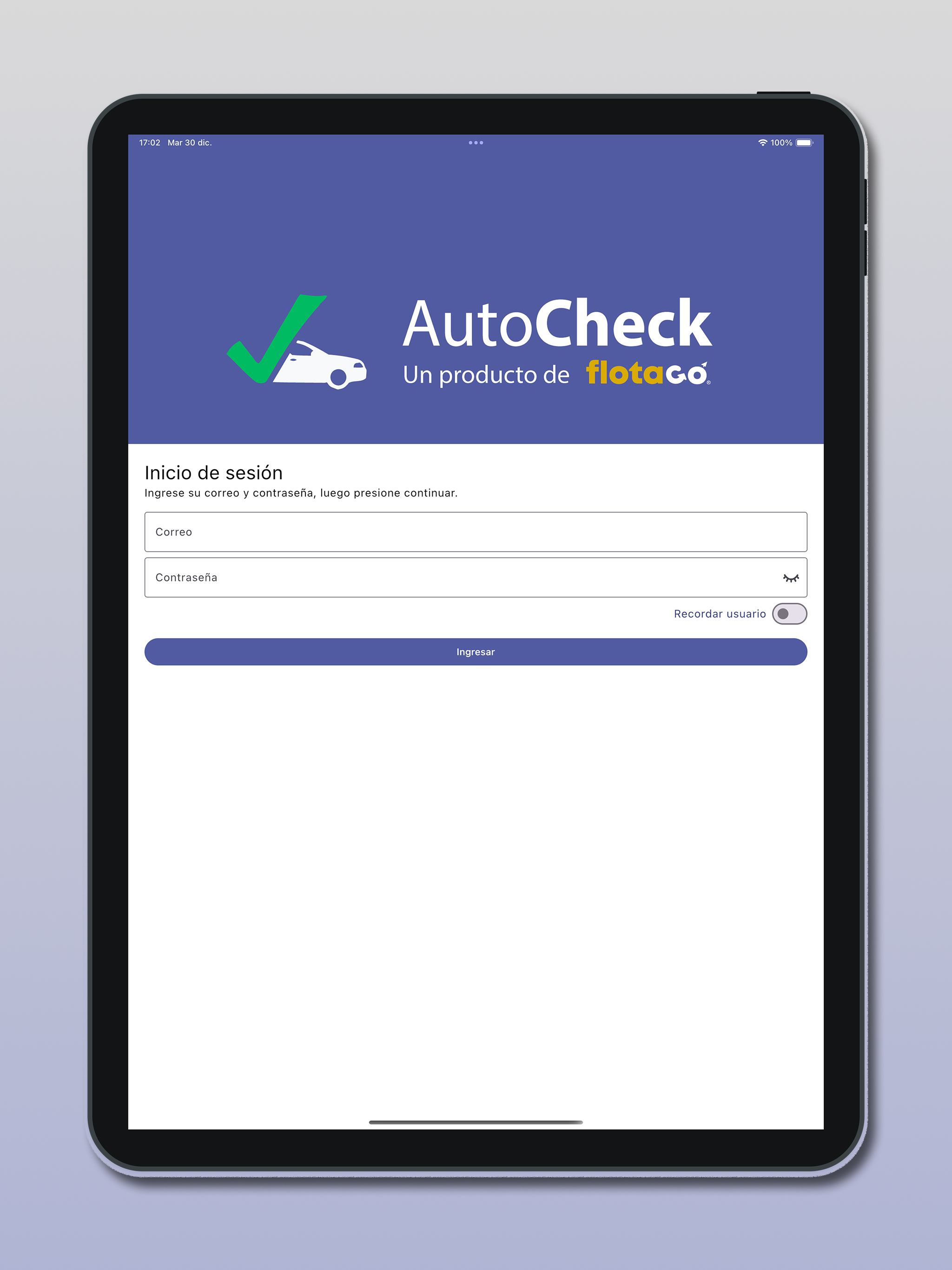 AutoCheck FlotaGO screenshot 5
