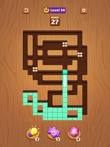 Maze Fill iPad screenshot