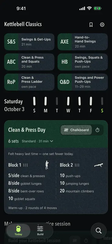 SingleBell: Kettlebell Workout screenshot 1 of 10