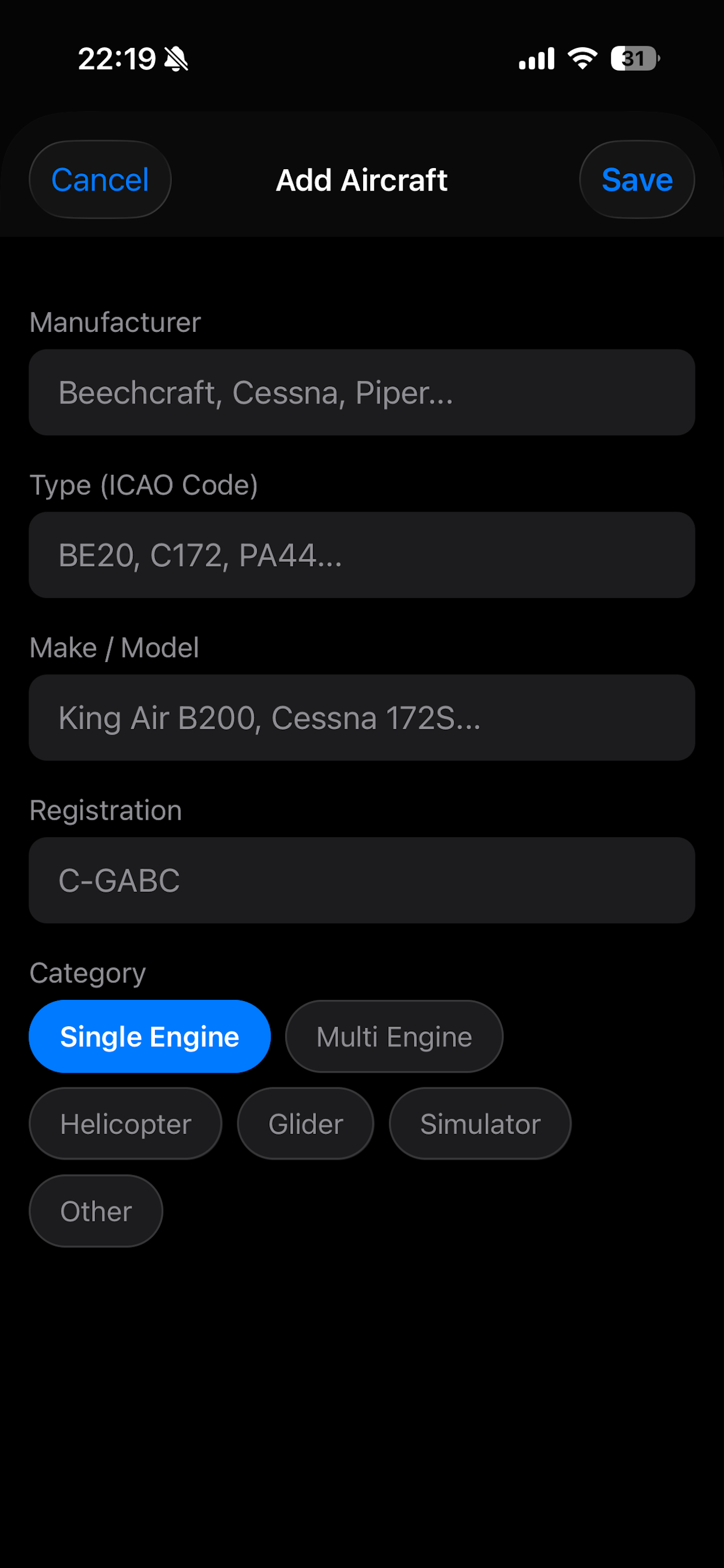 PilotsDB screenshot 5