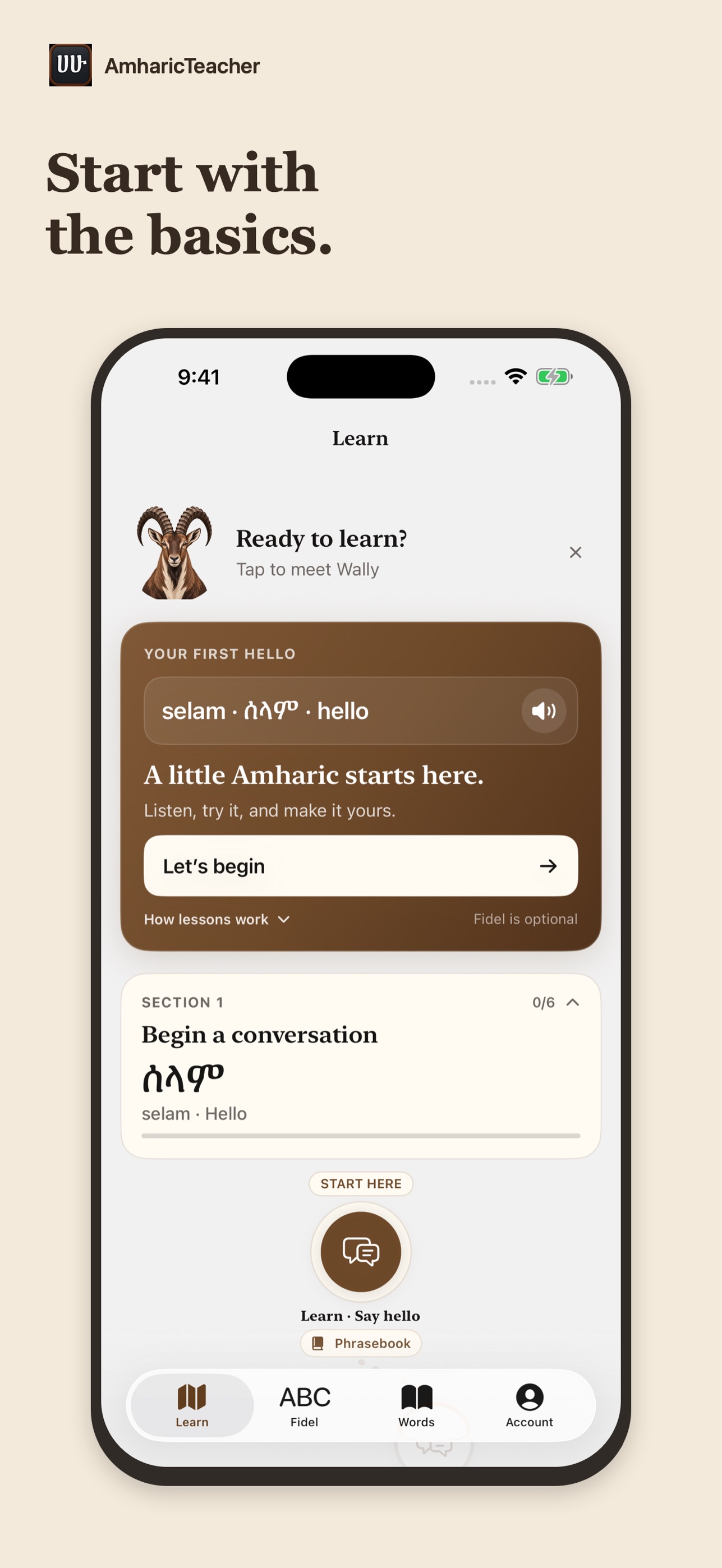 Screenshot 2 of AmharicTeacher - Learn Amharic