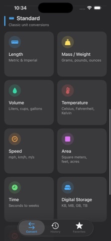 The Convert App screenshot