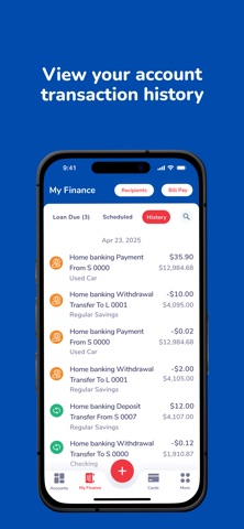 1st Community FCU iPhone screenshot