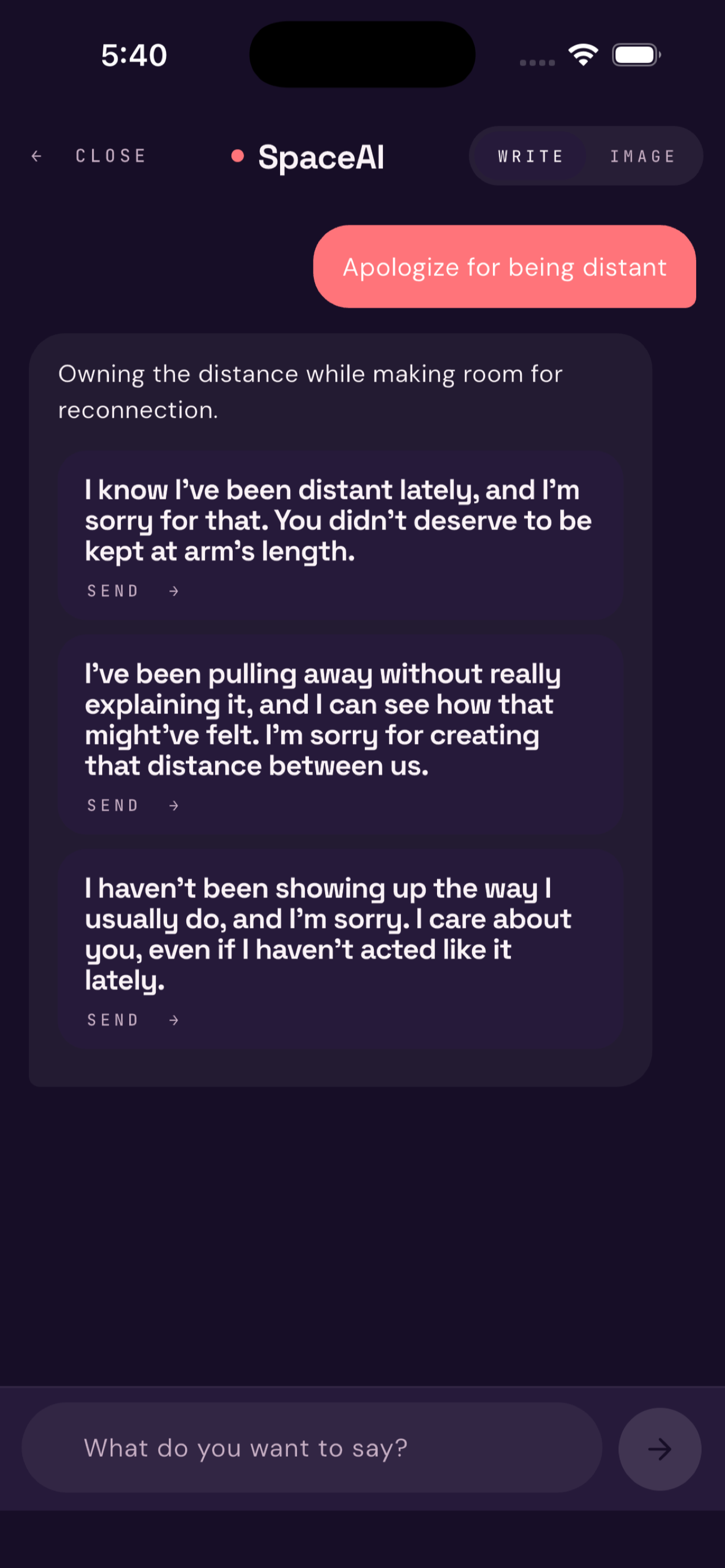 talkinspace screenshot 2