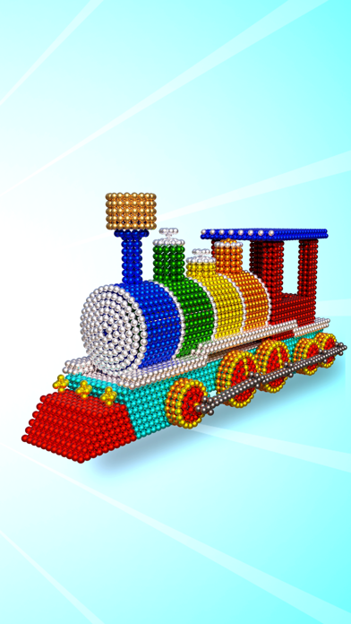 Magnet World - Build by Number Screenshot