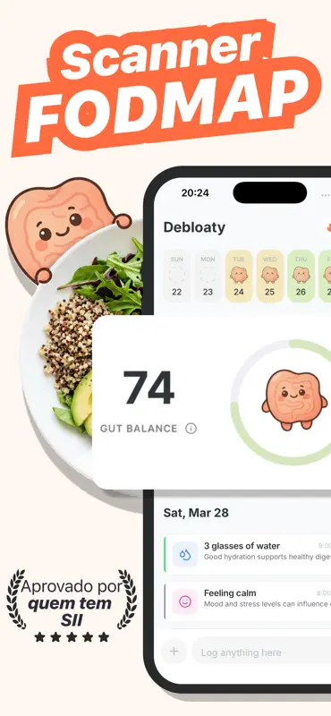 Diário Alimentar FODMAP screenshot 1 of 7