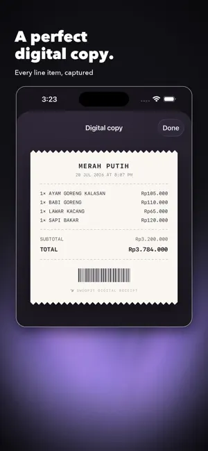 Swoop: Receipts and Loyalty screenshot 3