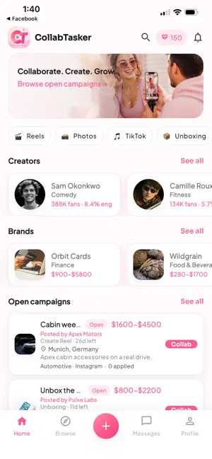 Collab Tasker screenshot 2