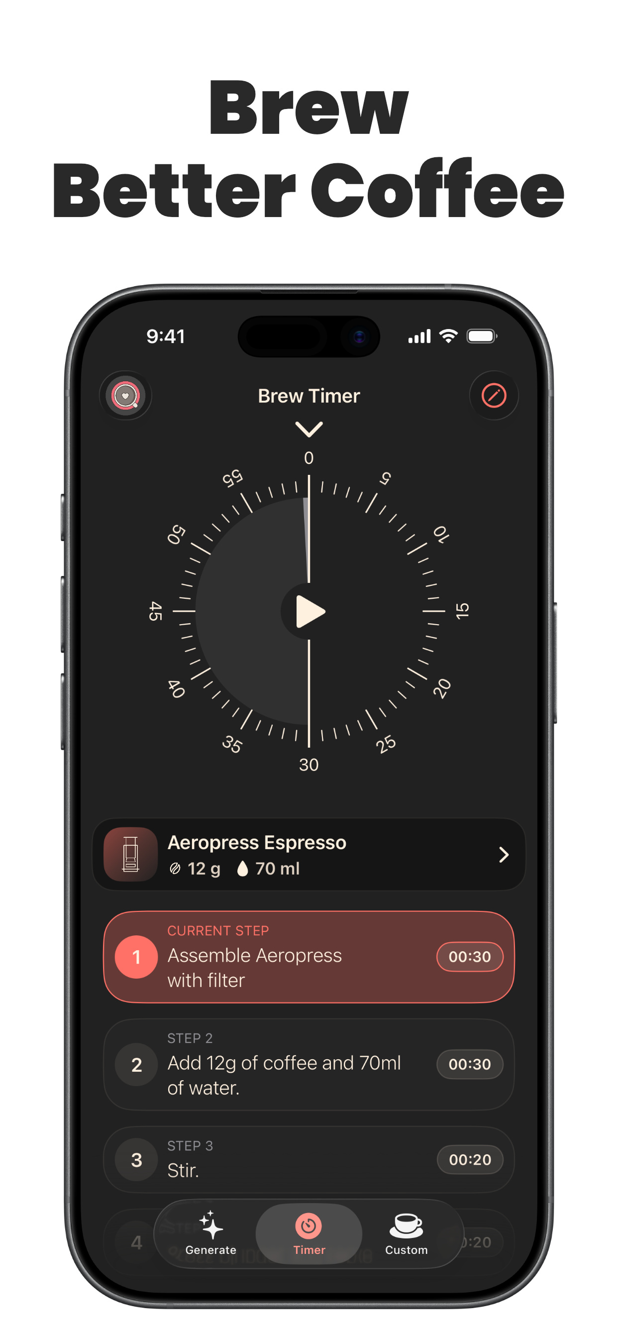 Coffee Recipe Manager: MugShot