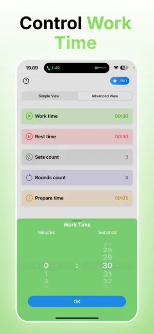 Interval Exercise Timer ™ screenshot 2