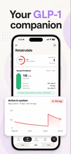 Peptide Dose Tracker: PepPilot screenshot 3
