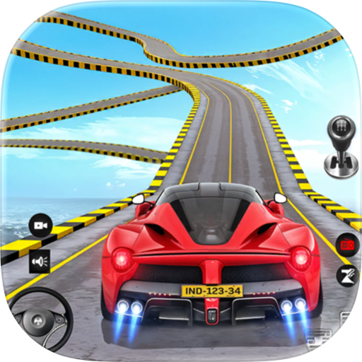 GT Car Stunt Driving Game