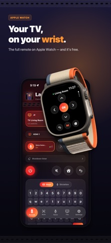 LazyBinger: Voice TV Remote iPhone screenshot