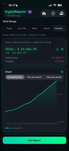 CryptoReports screenshot