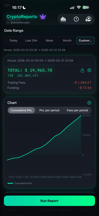 CryptoReports Screenshot 1 of 6